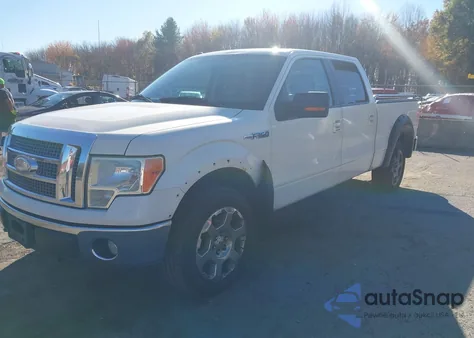 2009 Ford F-150 Lariat из США, поврежденный, VIN 1FTPW14V59KC87376